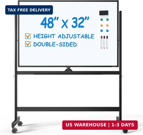 Large rolling whiteboard - large,