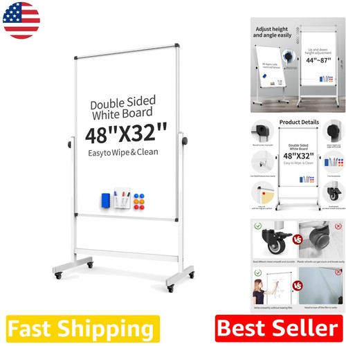 Heavy duty rolling whiteboard - heavy,